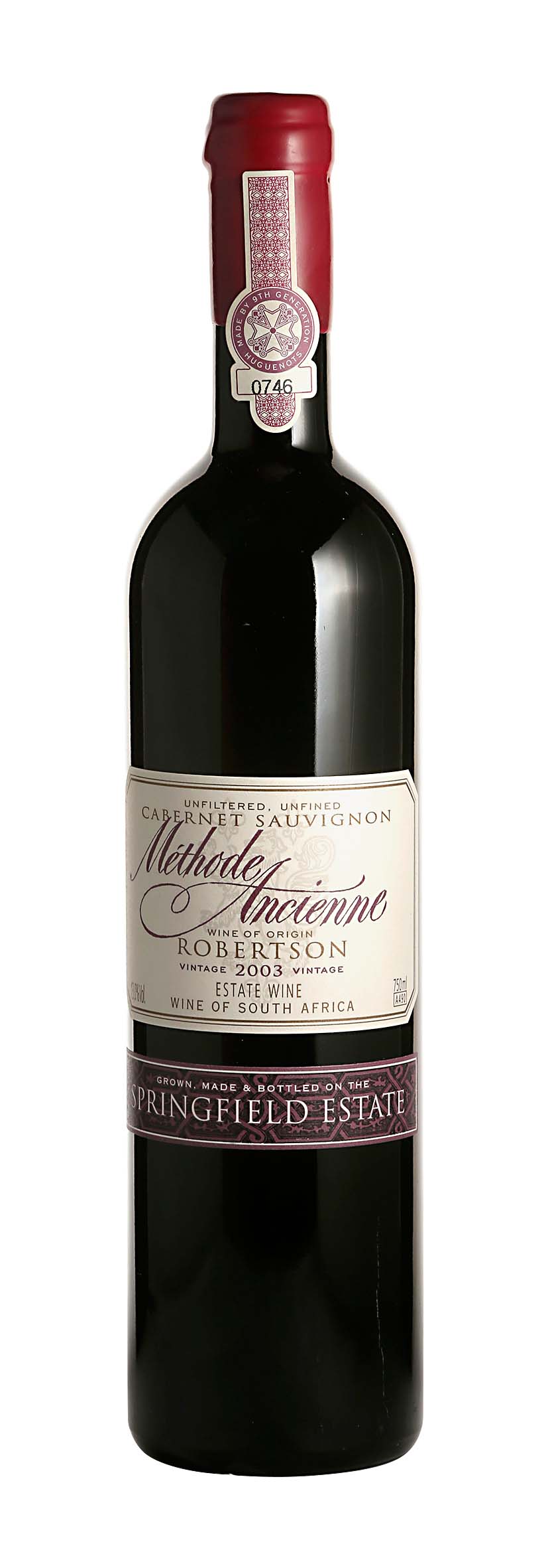 Robertson Cabernet Sauvignon Methode Ancienne 2003