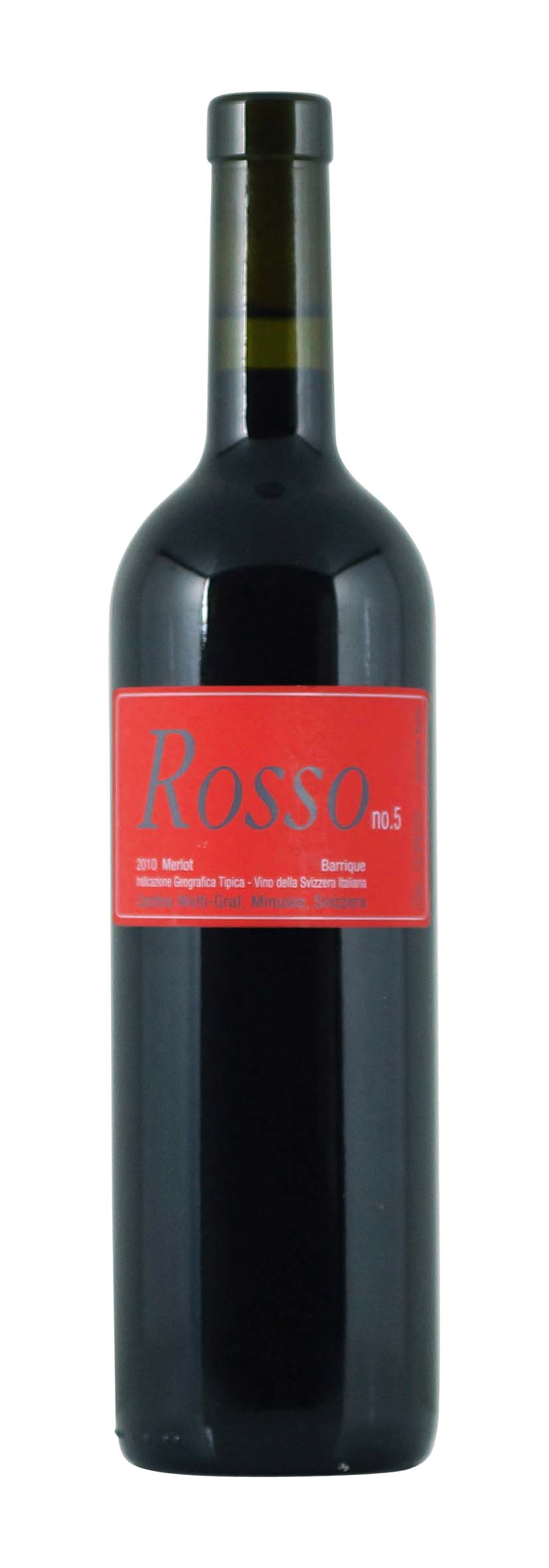 Ticino DOC Merlot Rosso No. 5 Barrique 2010