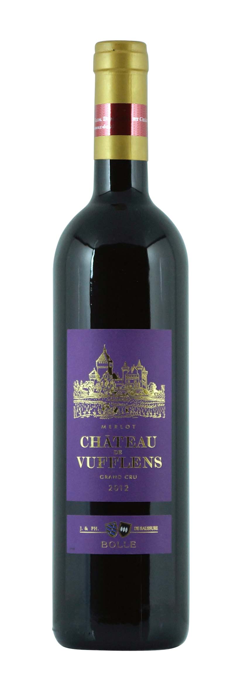 Vaud AOC Château de Vufflens Merlot Grand Cru 2012