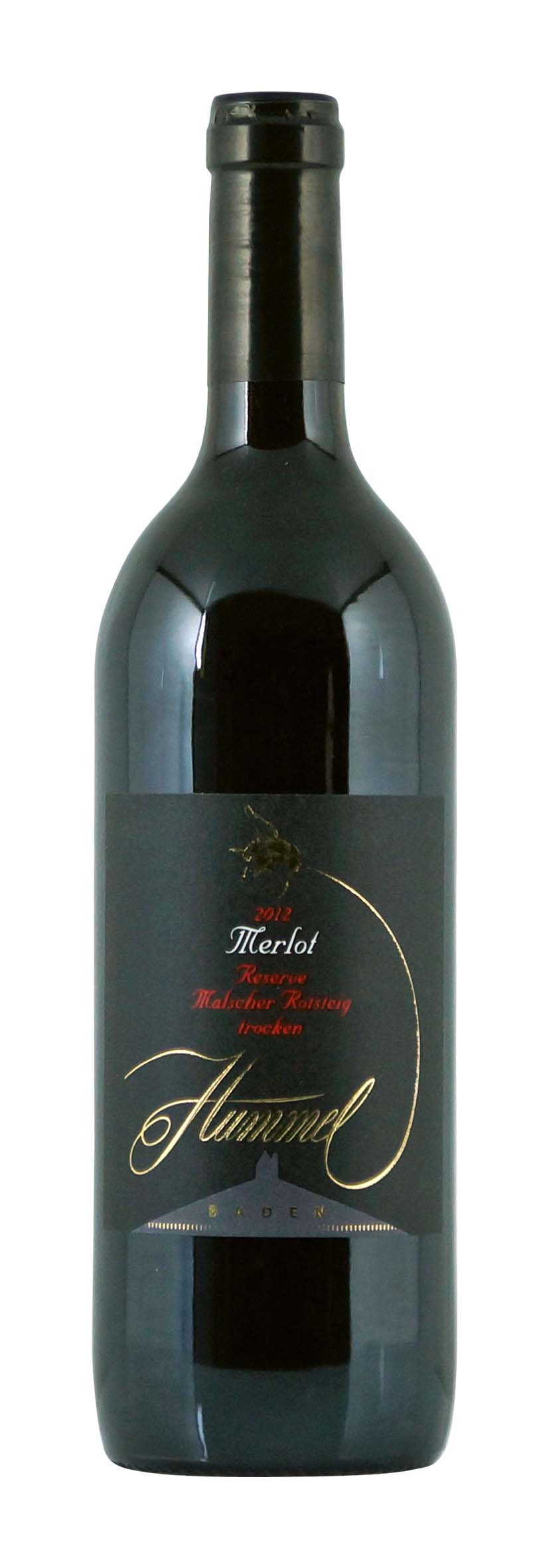 Malscher Rotsteig Merlot Reserve trocken 2012