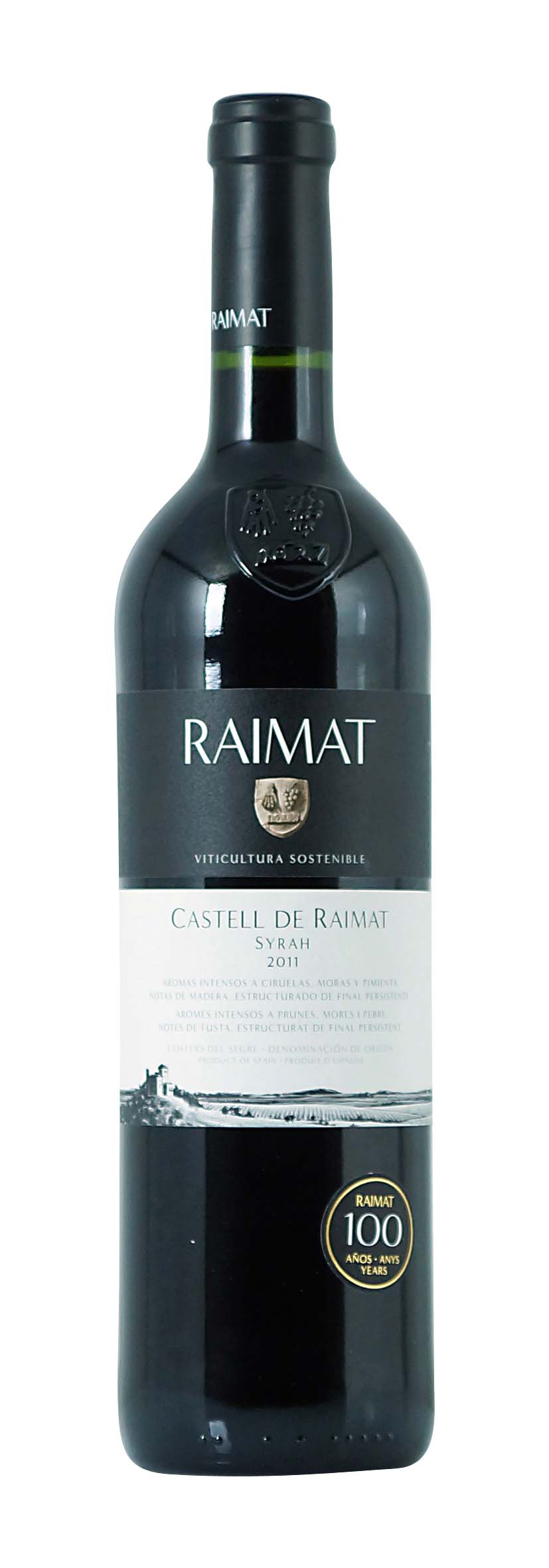 DO Costers del Segre Syrah Castell de Raimat 2011