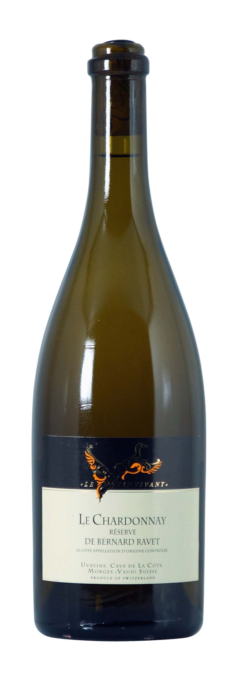La Côte AOC Chardonnay Réserve de Bernard Ravet 2012