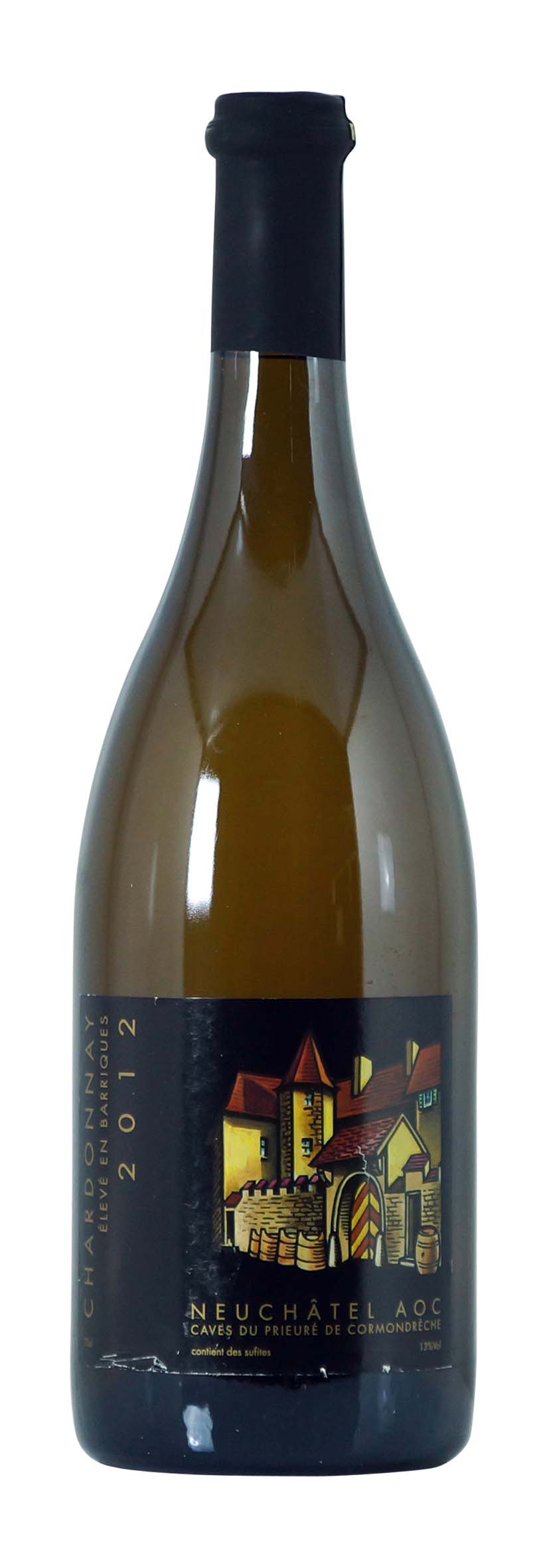 Neuchâtel AOC Chardonnay Élevé en Barrique 2012