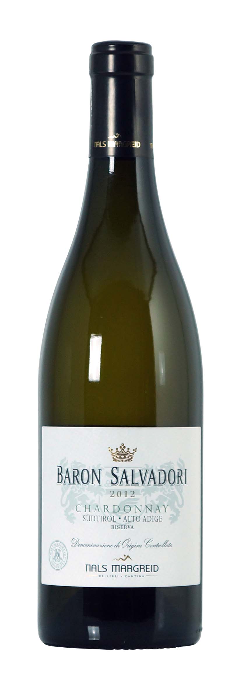 Südtirol DOC Chardonnay Baron Salvadori Riserva 2012