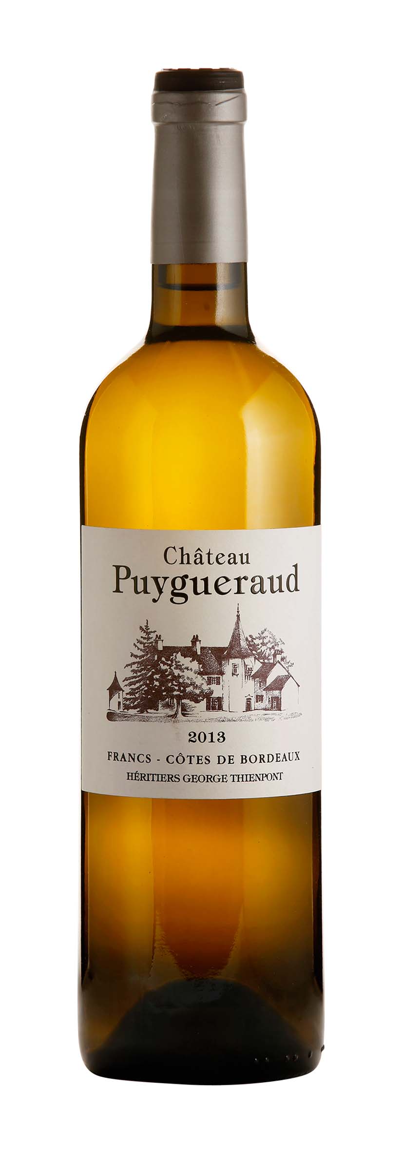 Francs-Côtes de Bordeaux AOC Château Puygueraud blanc 2013