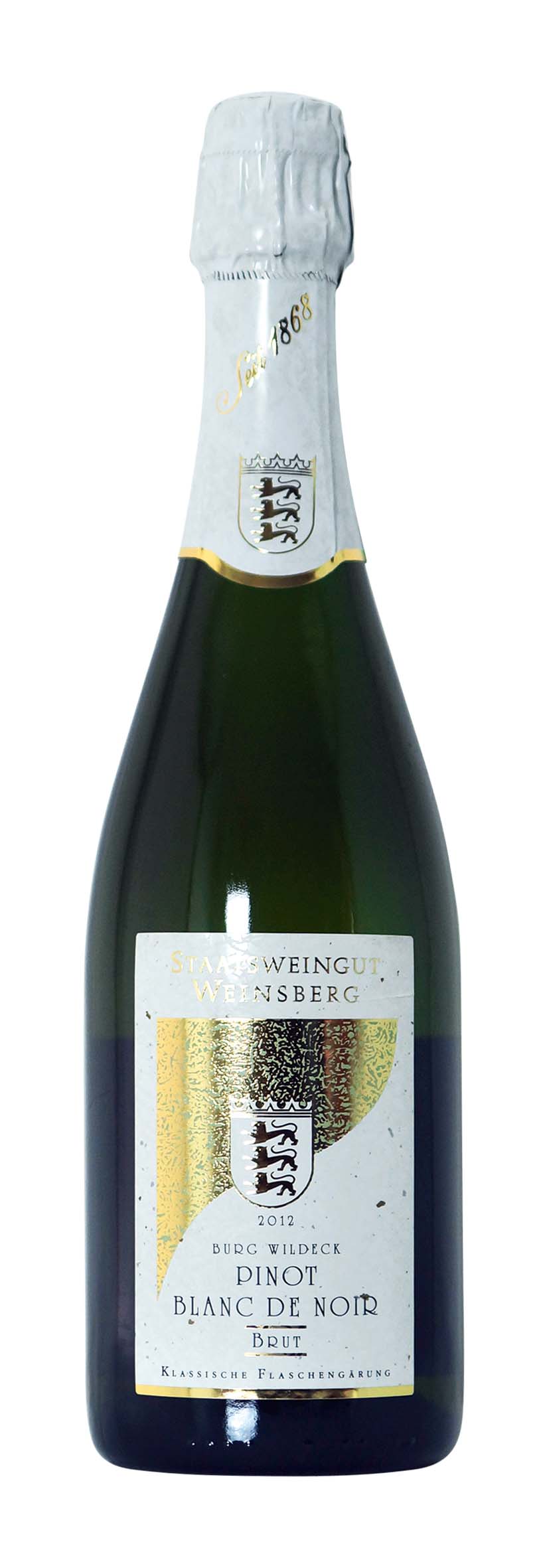 Burg Wildeck Pinot Blanc de Noir Brut 2012