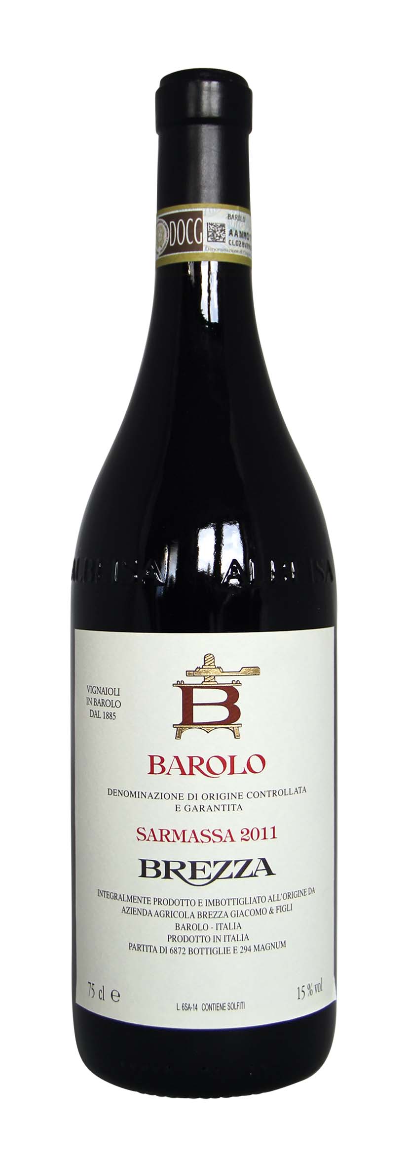 Barolo DOCG Sarmassa 2011