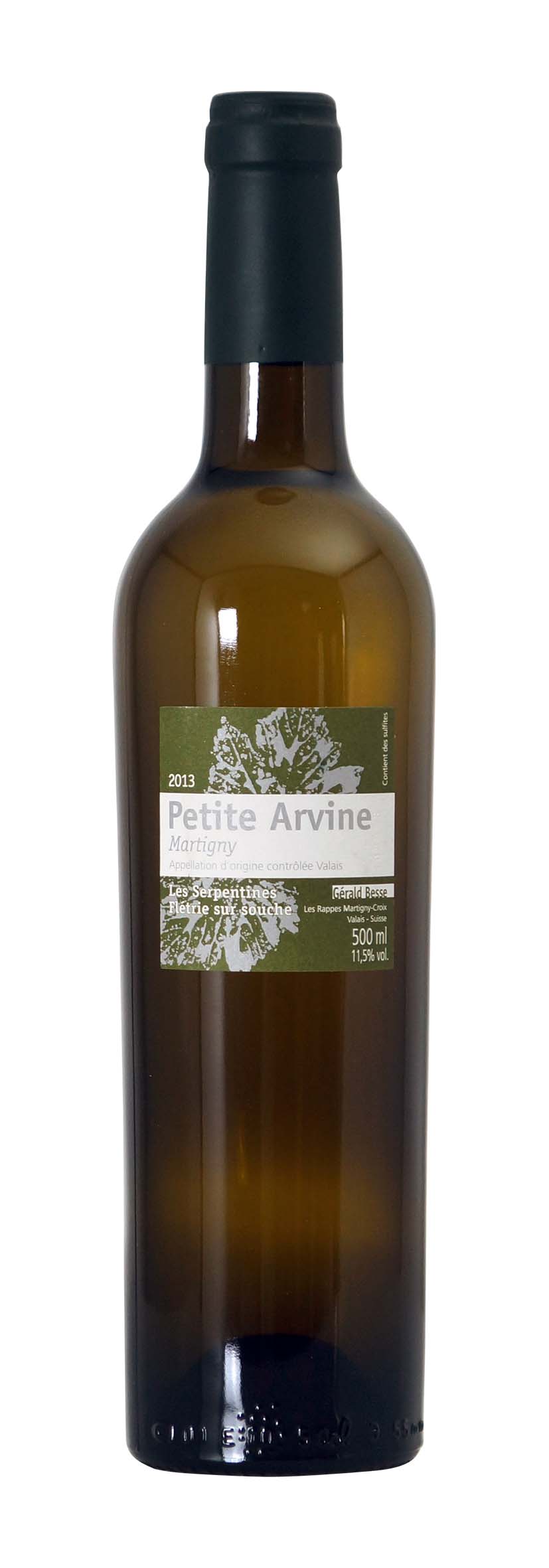 Valais AOC Petite Arvine Martigny Les Serpentines (0.5 l) 2013