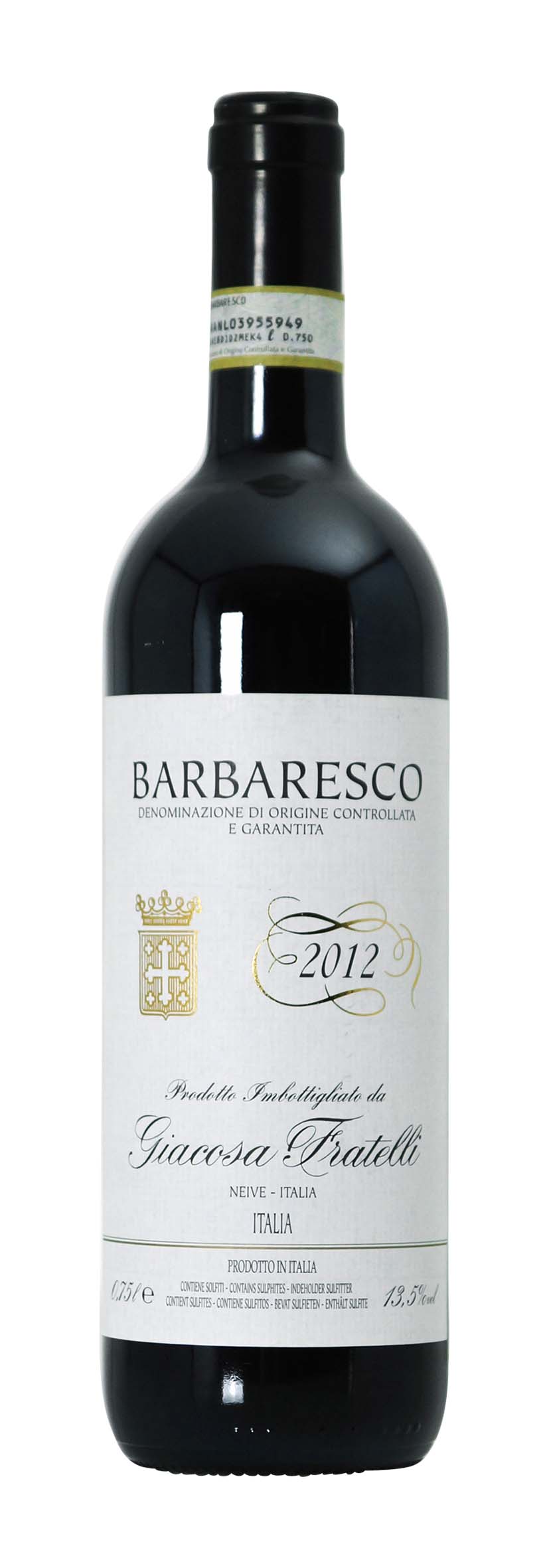 Barbaresco DOCG 2012