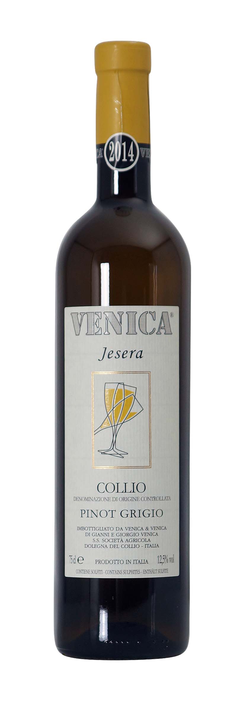 Collio DOC Pinot Grigio Jesera 2014