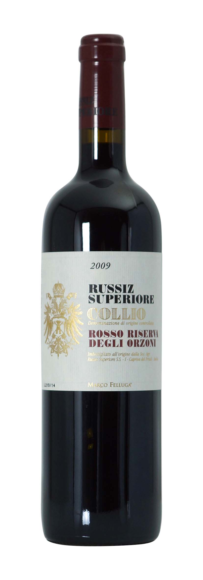 Collio DOC Rosso Riserva degli Orzoni 2009