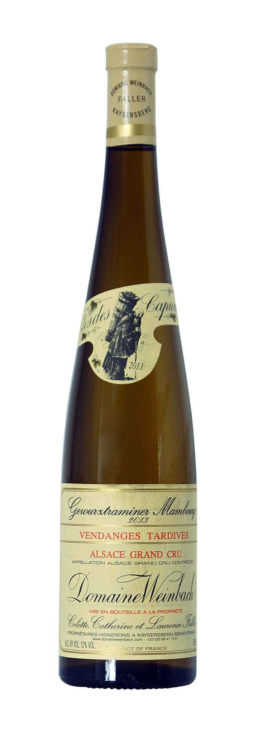 Alsace Grand Cru AOC Mambourg Gewürztaminer Vendanges Tardives 2013