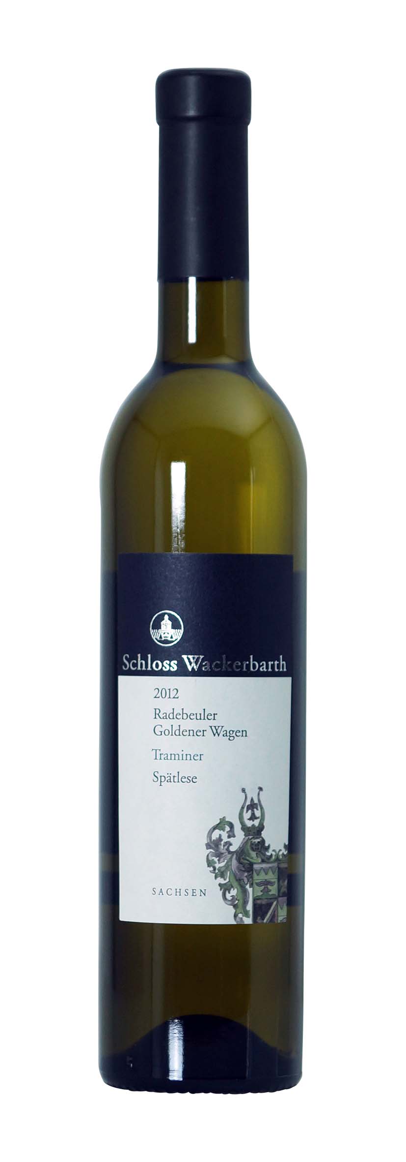 Radebeuler Goldener Wagen Traminer Spätlese (0.5l) 2012