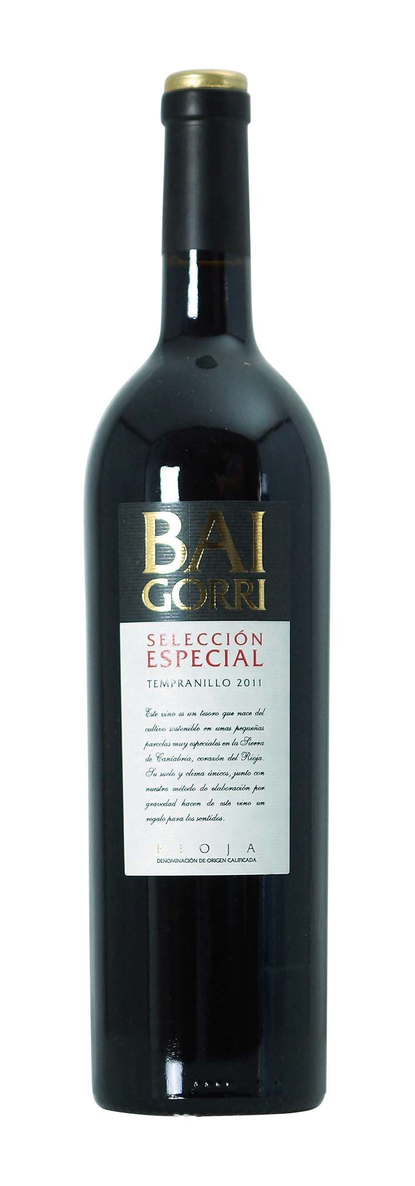 Rioja DOCa Seleccion Especial Tempranillo 2011