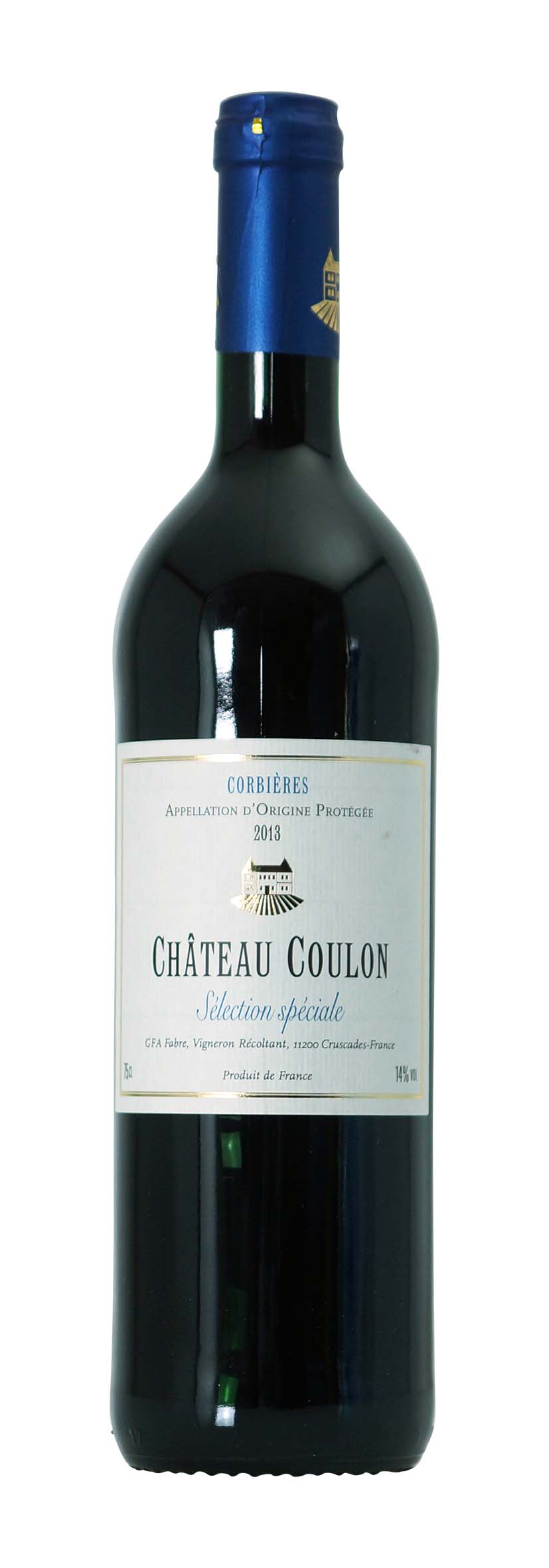 Corbières AOP Château Coulon Sélection spéciale 2013