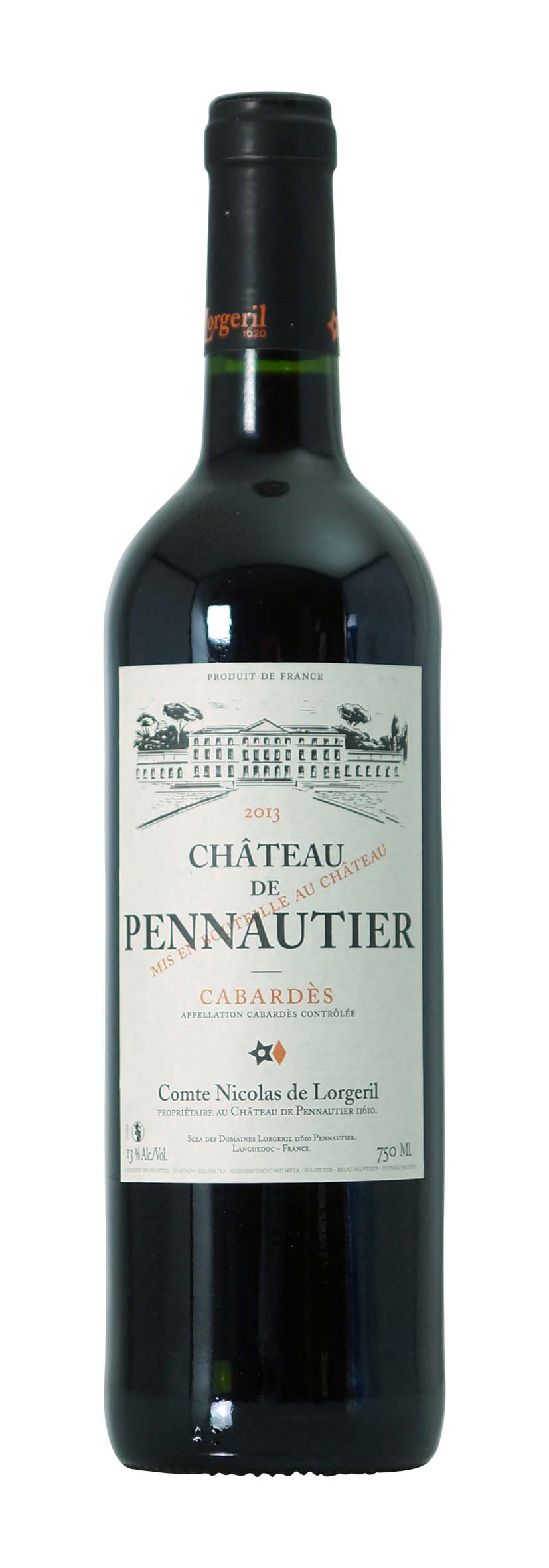 Cabardès AOC  Château de Pennautier 2013