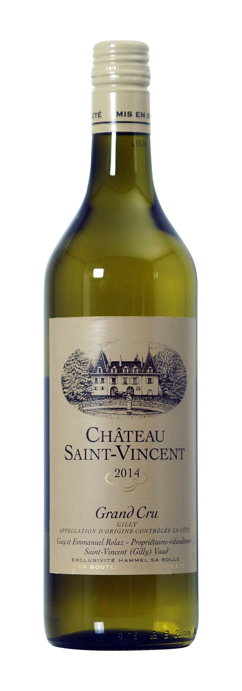 La Côte AOC Château Saint-Vincent Grand Cru Gilly 2014