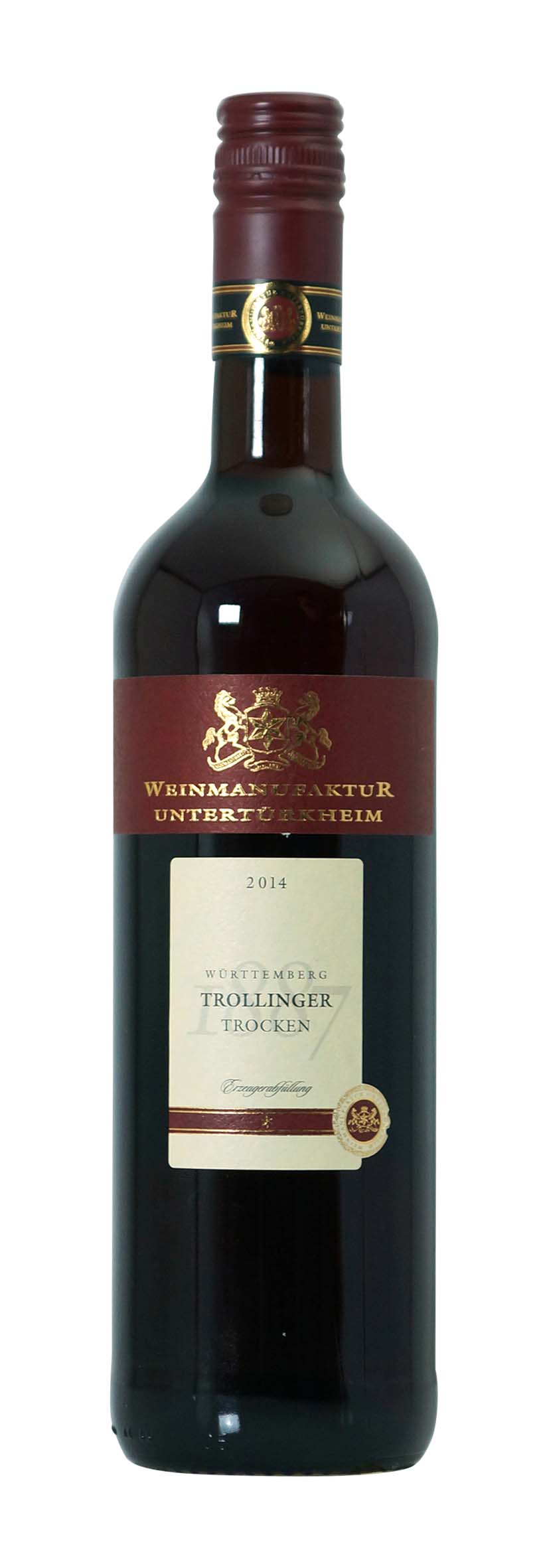 Württemberg Trollinger Qualitätswein trocken 2014