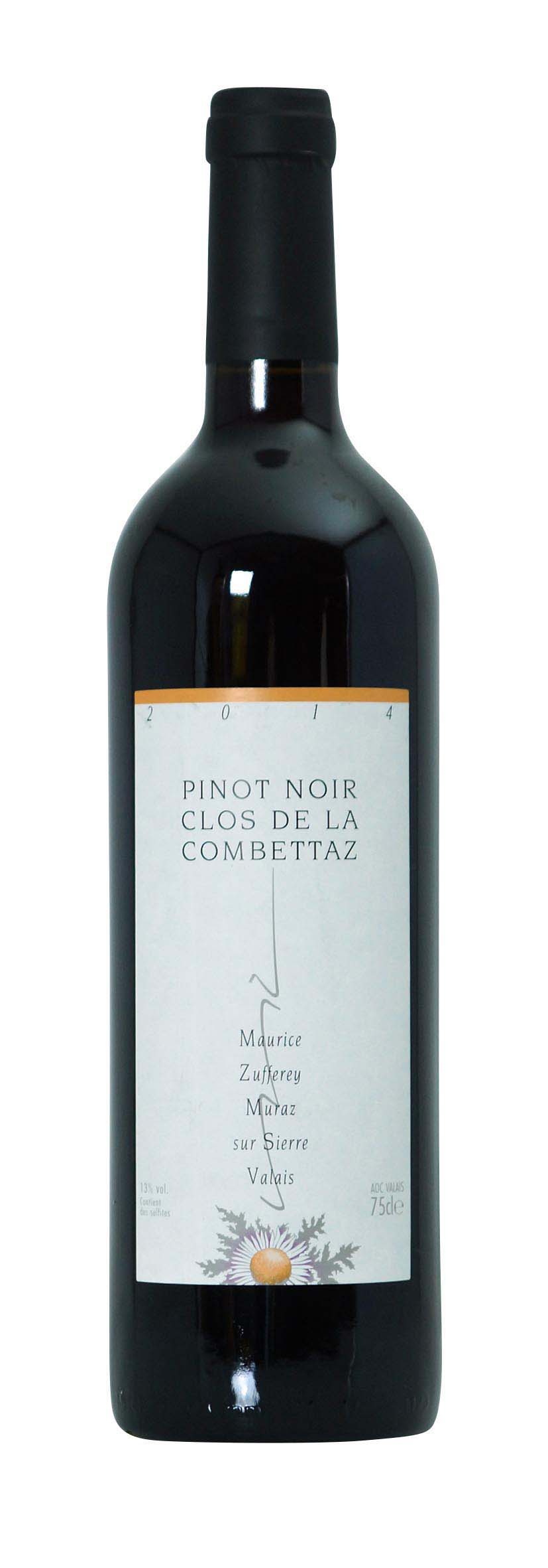Valais AOC Pinot Noir Clos de la Combettaz 2014