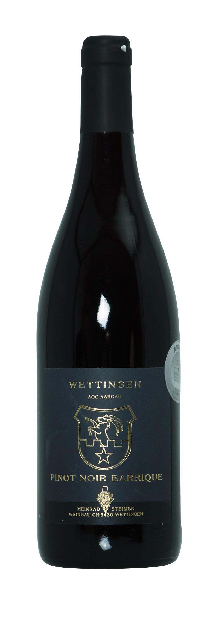 Aargau AOC Wettingen Pinot Noir Barrique 2013