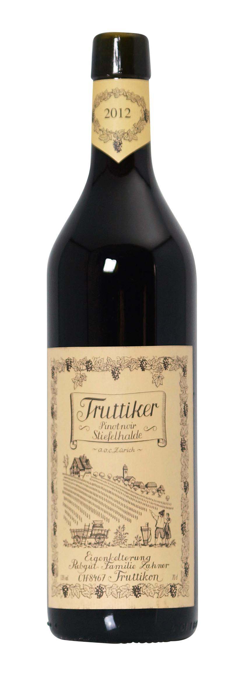 Zürich AOC Truttiker Pinot Noir Stiefelhalde 2012