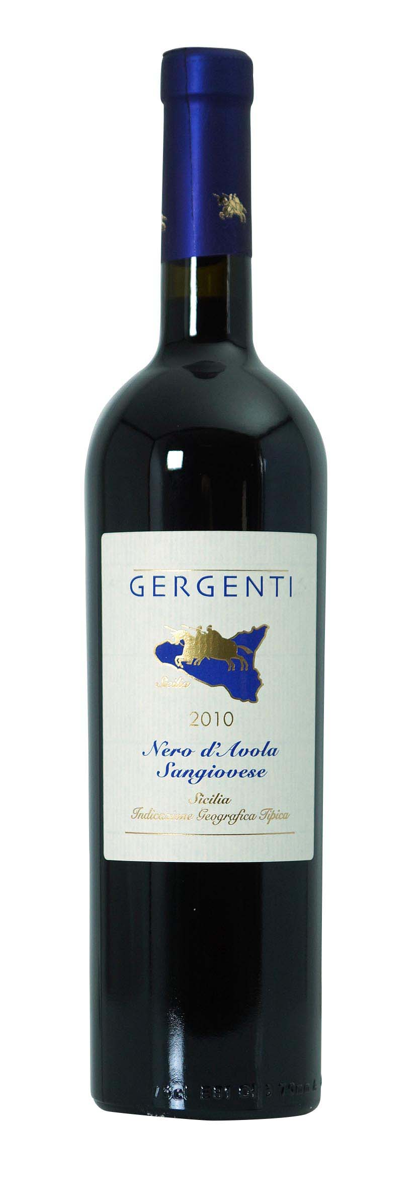 Gergenti Sicilia IGT Nero d'Avola Sangiovese 2010