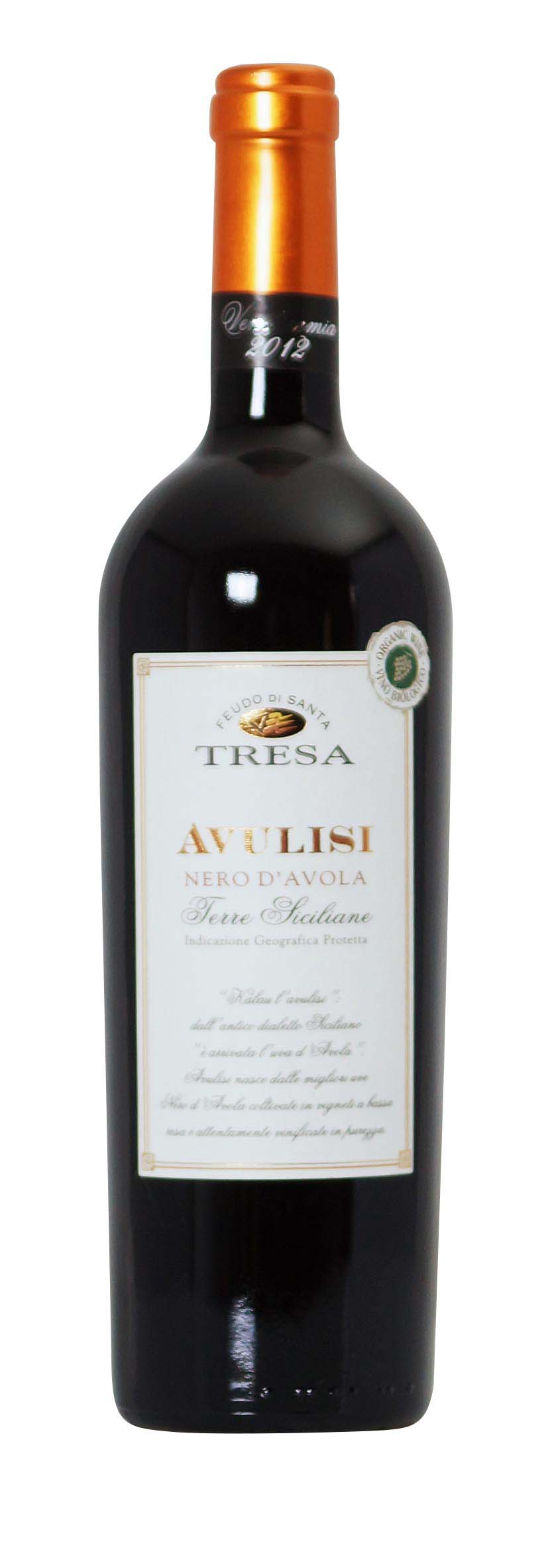 Terre Siciliane IGP Nero d'Avola Avulisi  2012