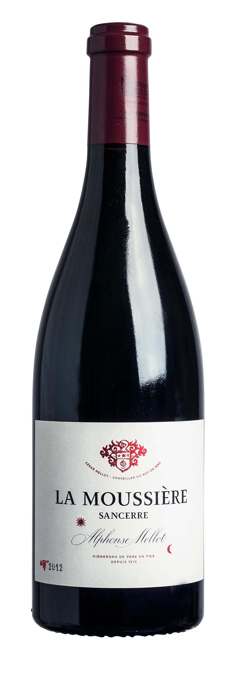 Sancerre rouge AOC La Moussière 2012