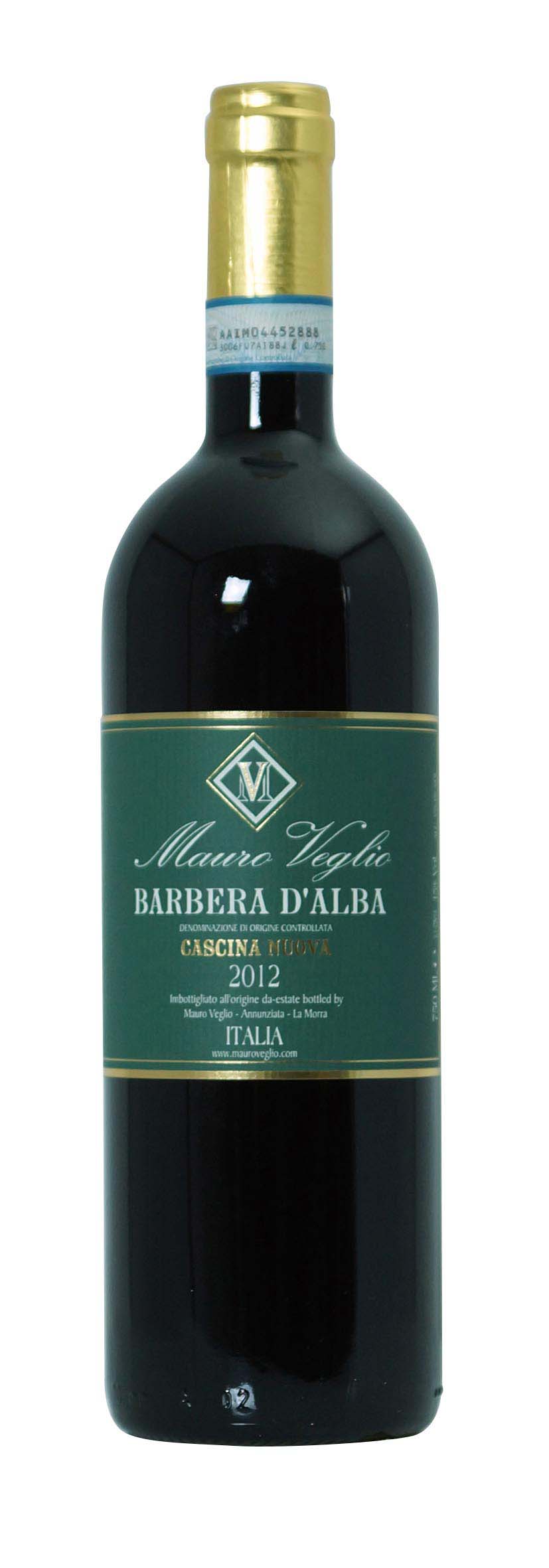 Barbera d'Alba DOC Cascina Nuova 2012