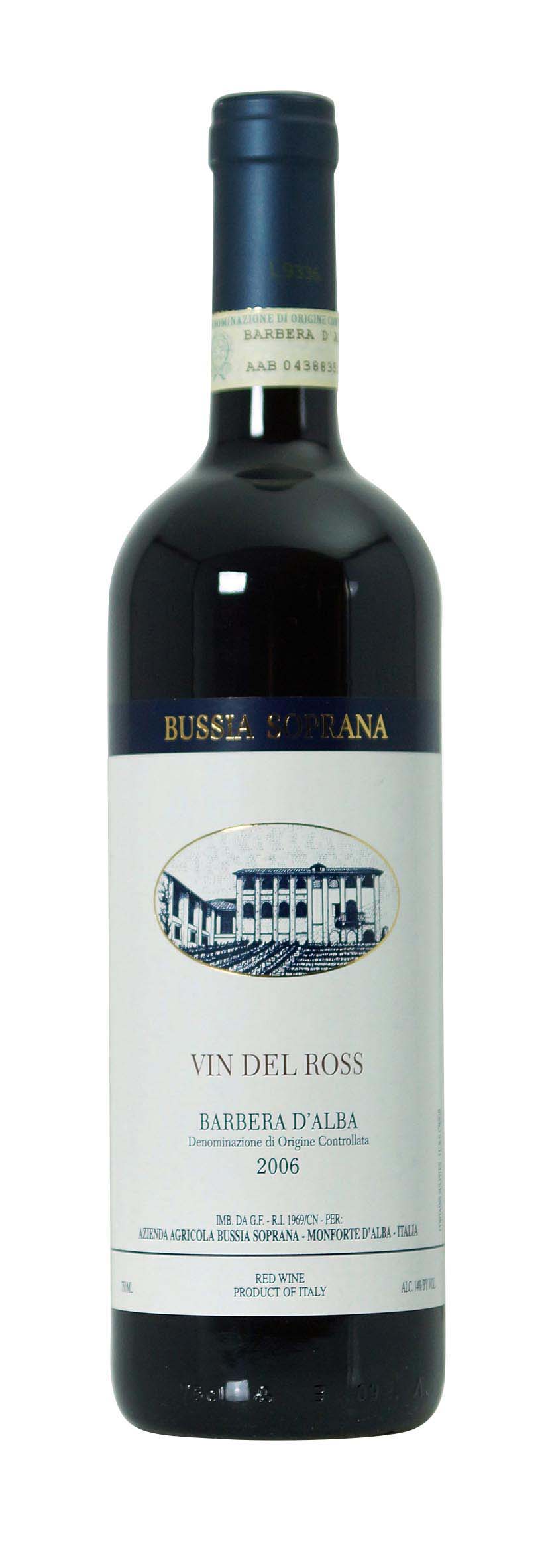 Barbera d'Alba DOC Vin del Ross 2006