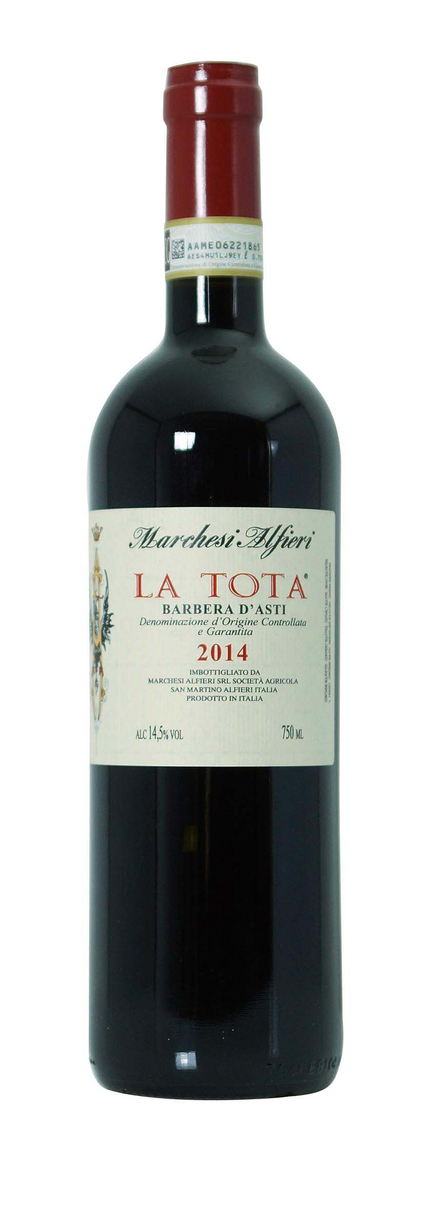 Barbera d'Asti DOCG La Tota 2014