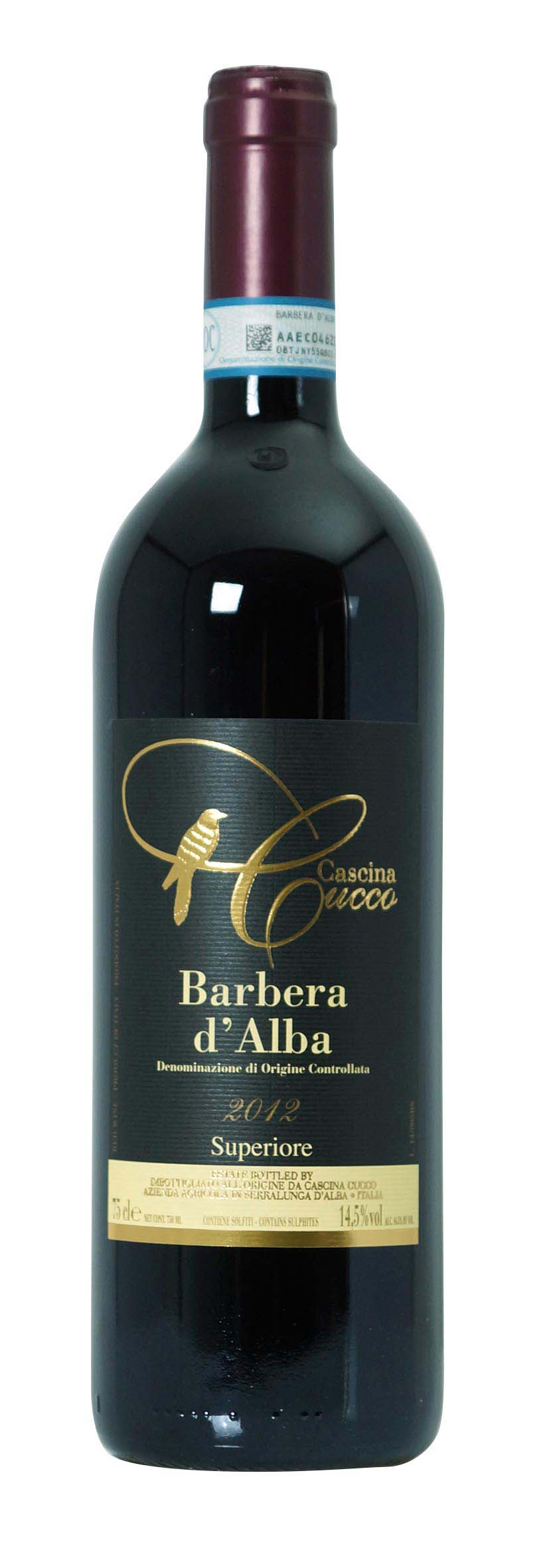 Barbera d'Alba DOC Superiore 2012