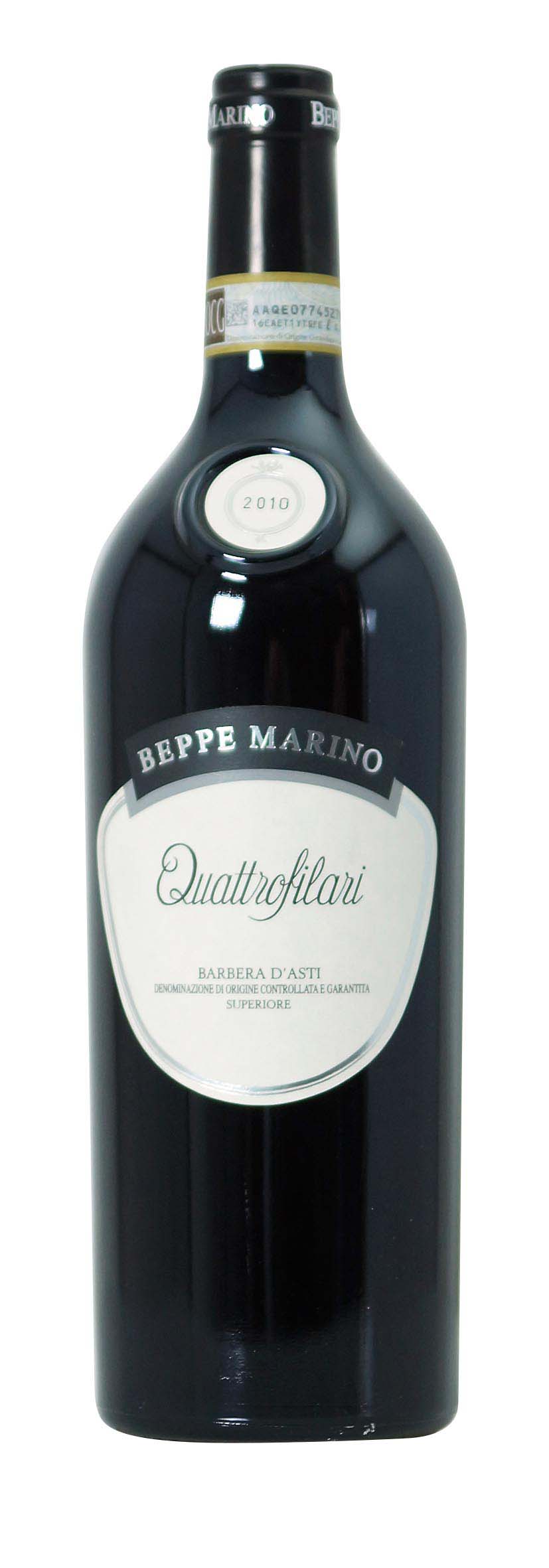 Barbera d'Asti DOCG Superiore Quattrofilari 2010