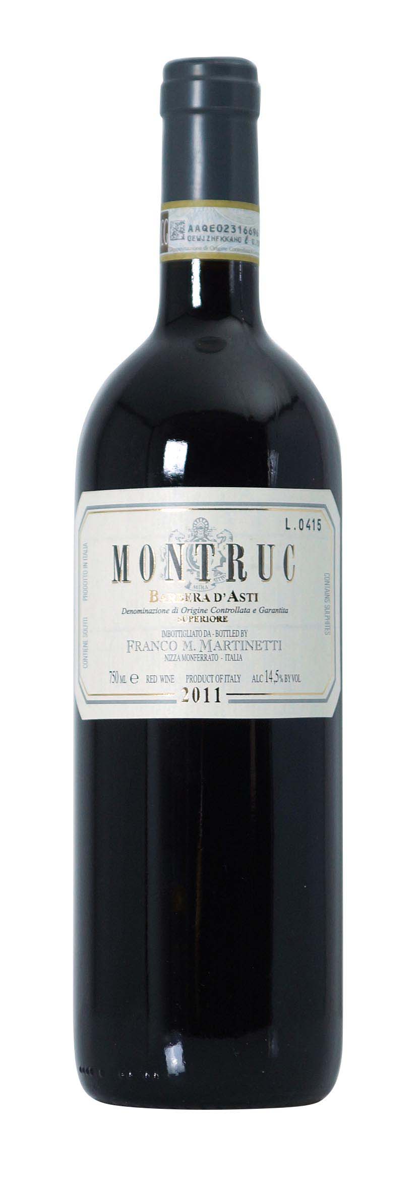 Barbera d'Asti DOCG Montruc 2011