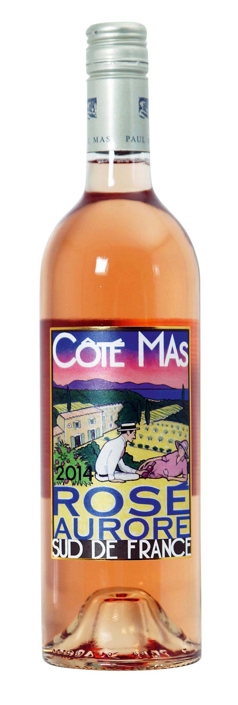 Pays d'Oc IGP Côté Mas Rosé Aurore  2014