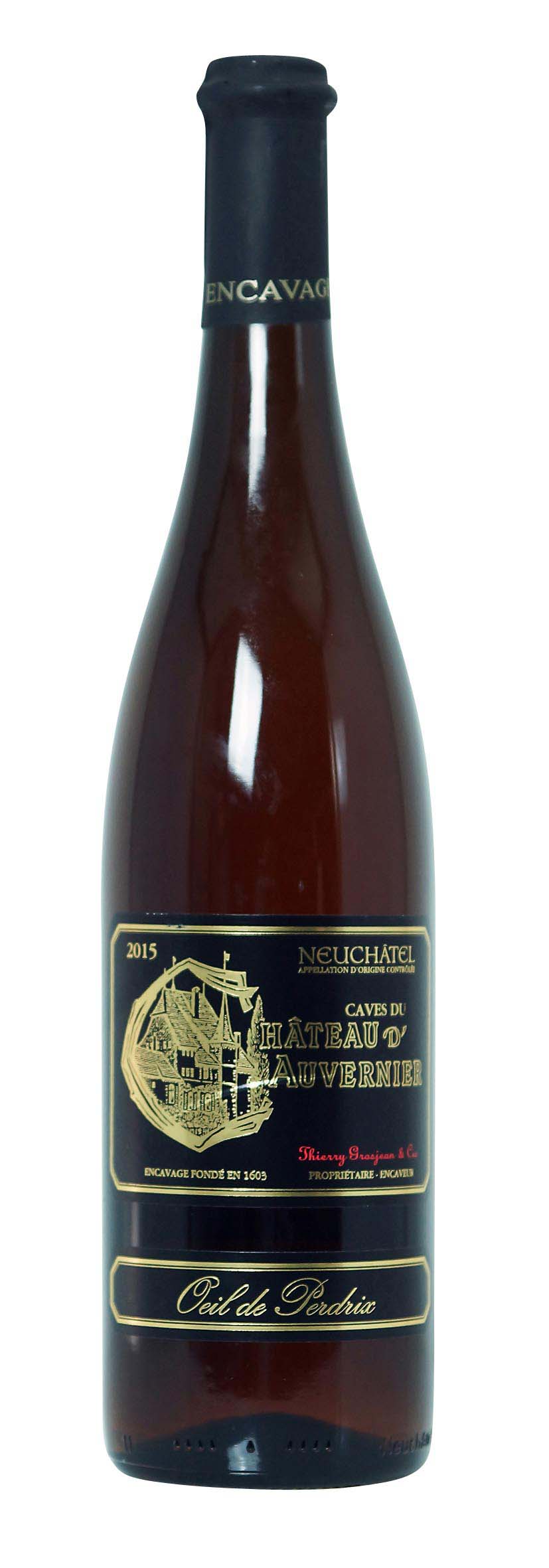 Neuchâtel AOC Oeil-de-Perdrix 2015