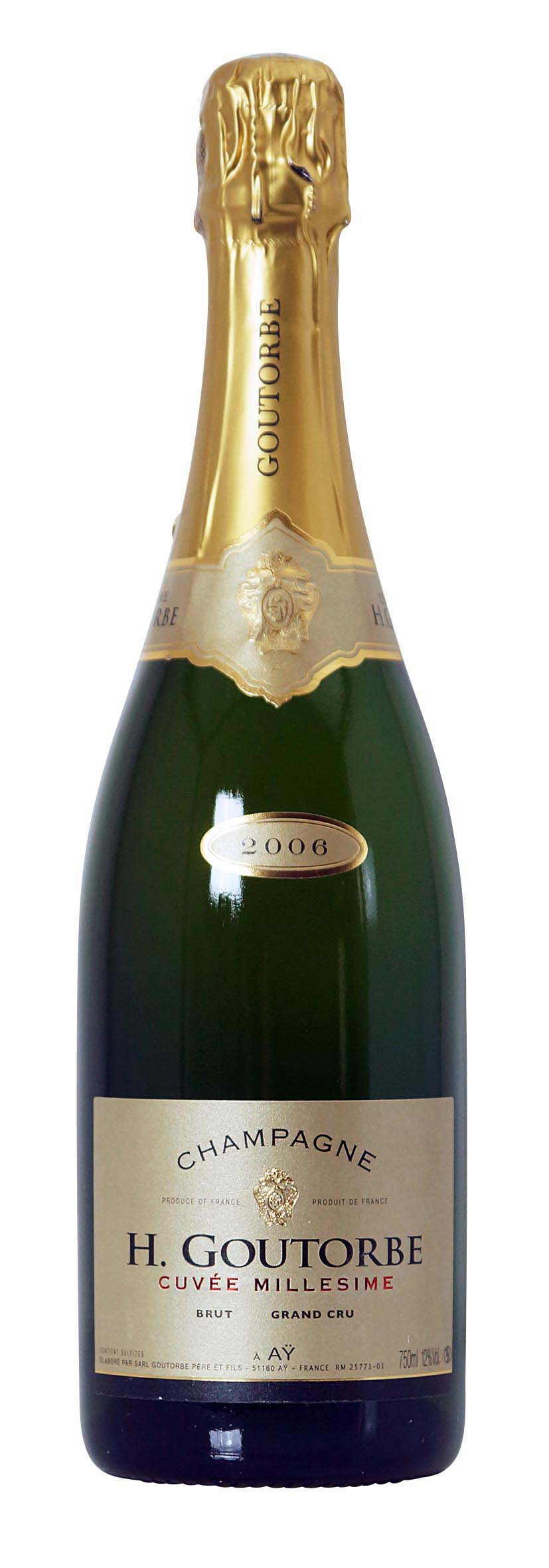 Champagne AOC Grand Cru Cuvée Brut Millésime 2006