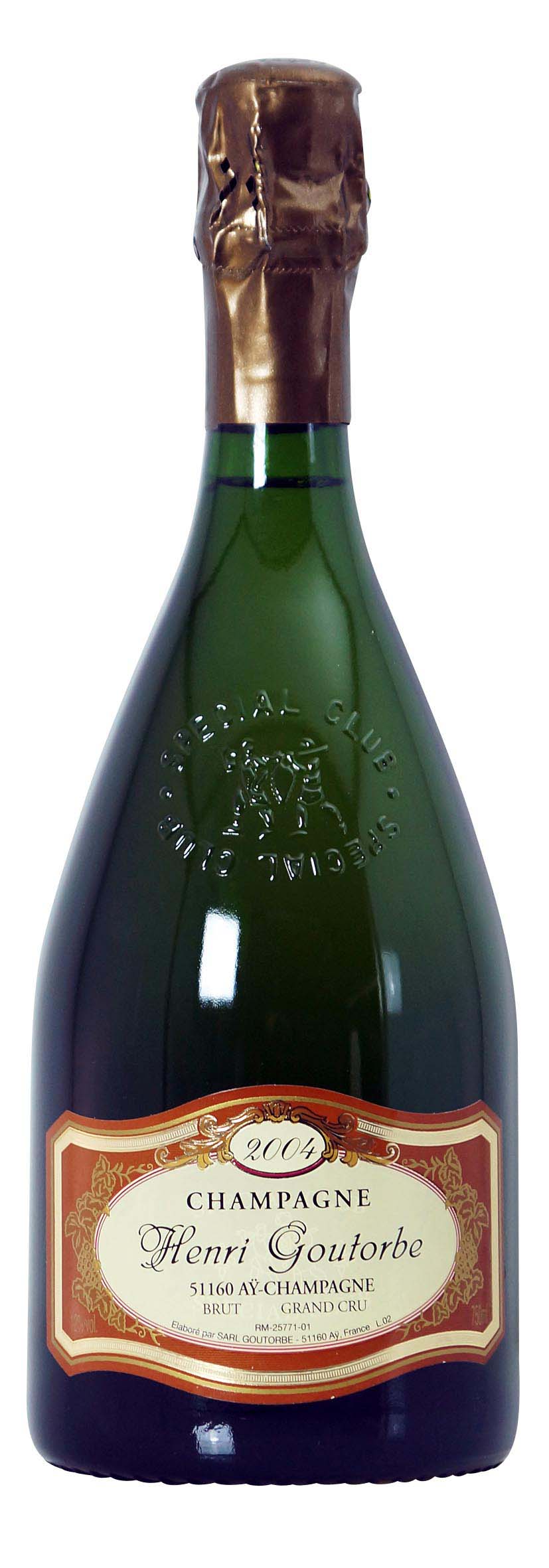 Champagne AOC Grand Cru Special Club Brut 2004