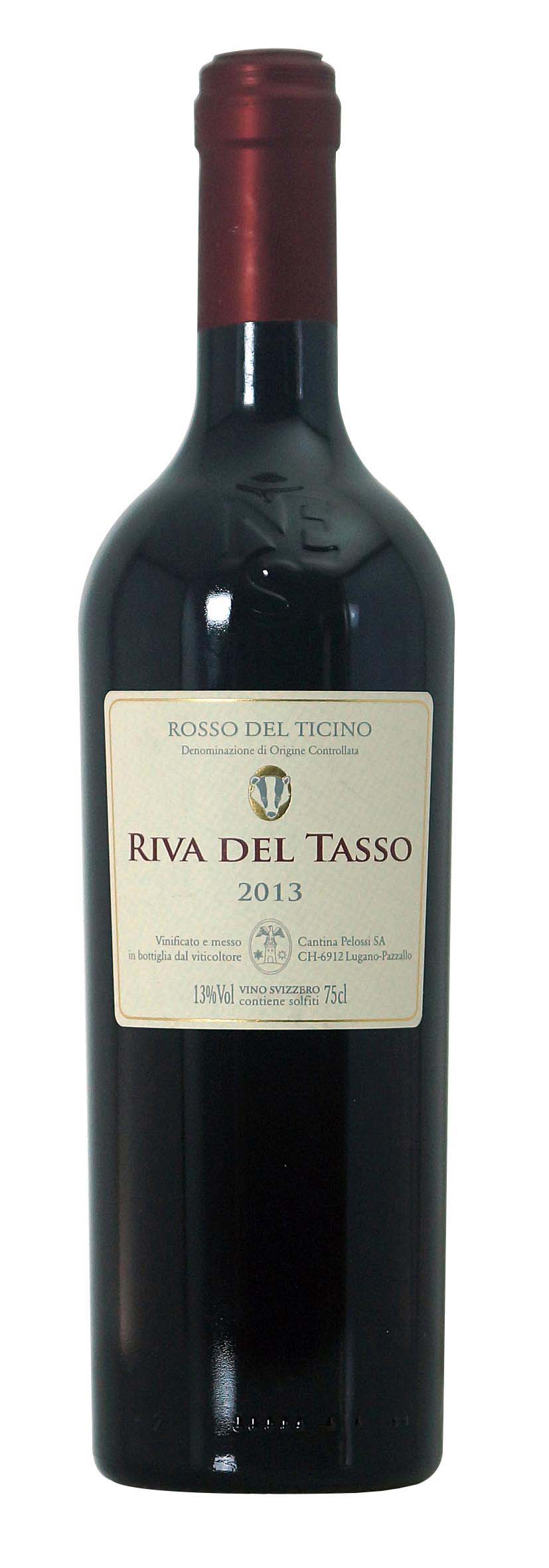 Rosso del Ticino DOC Riva del Tasso 2013