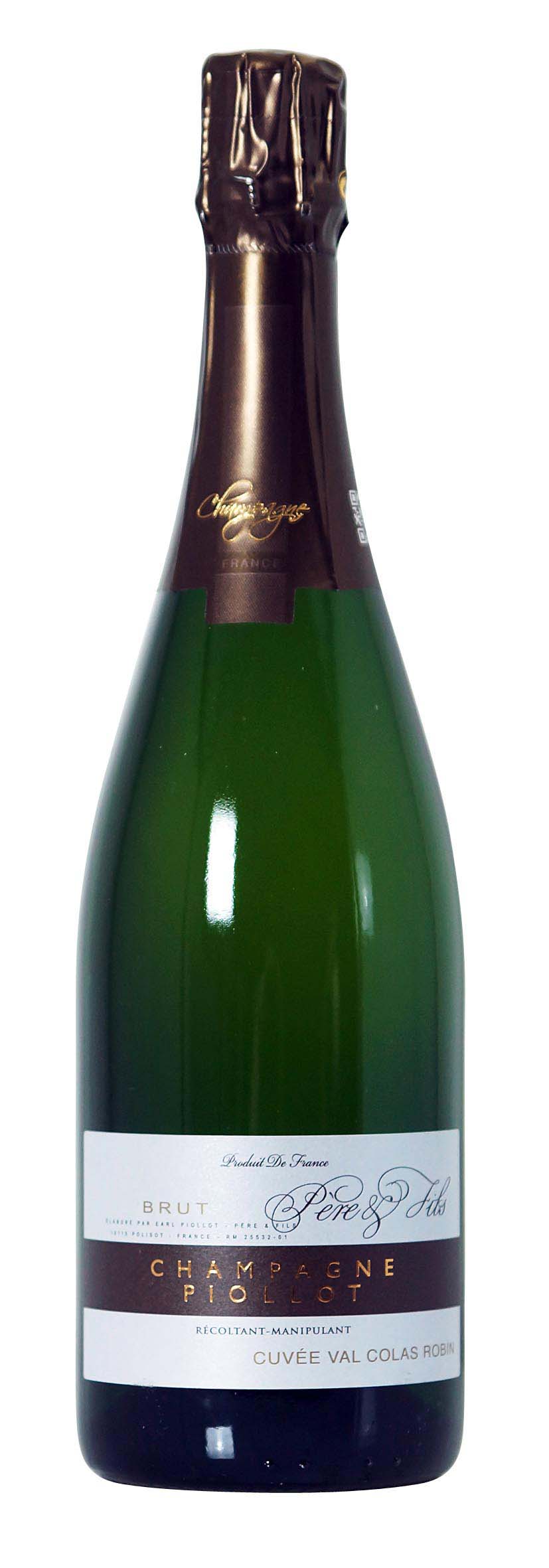 Champagne AOC Cuvée Val Colas Robin Pinot Blanc Brut 2010