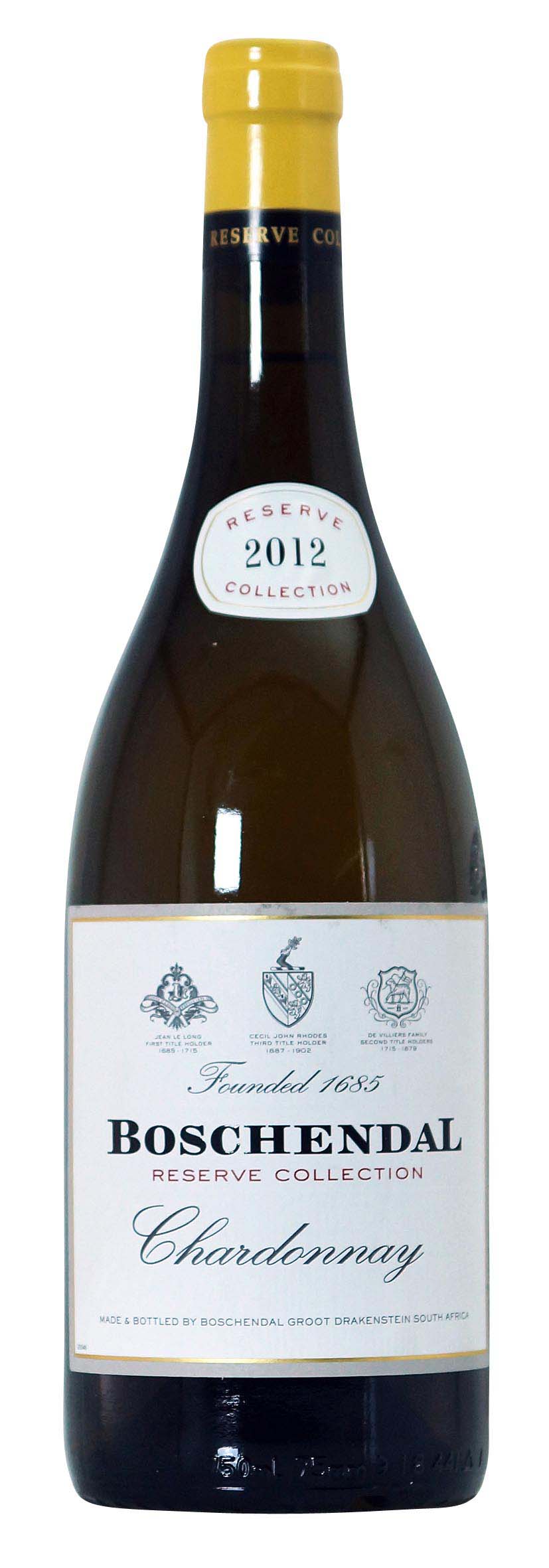 Boschendal Chardonnay Reserve 2012