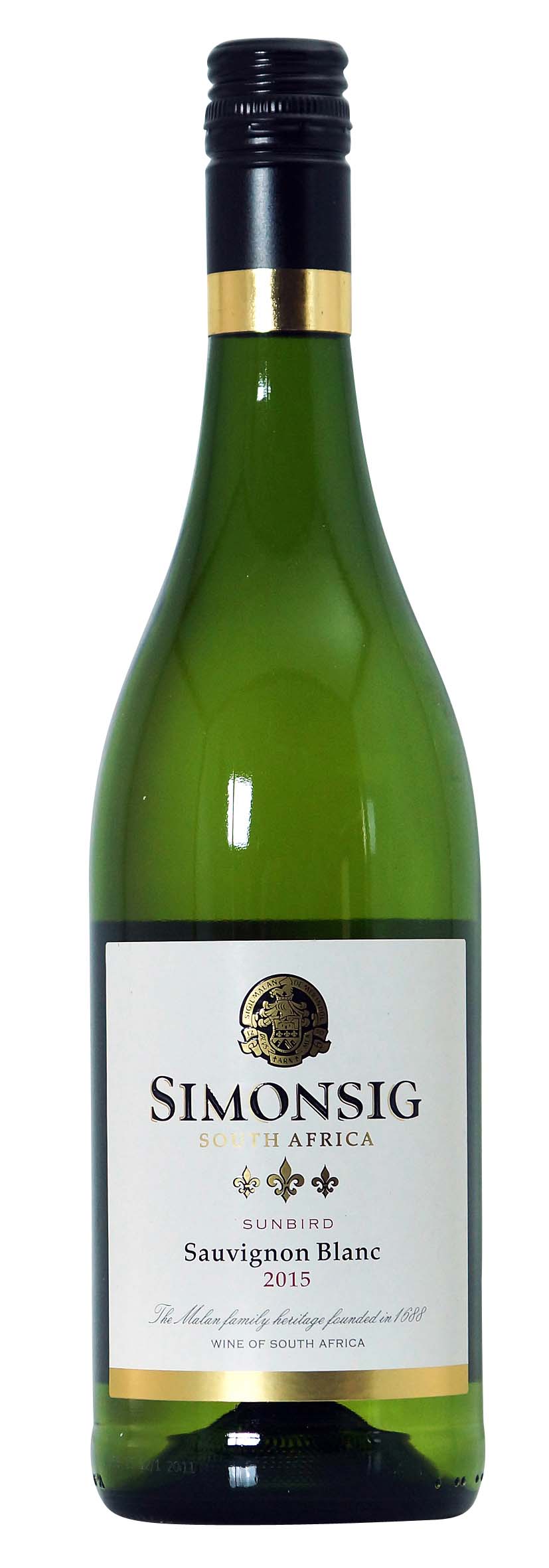 W.O. Western Cape-Coastal Region Sauvignon Blanc Sunbird 2015