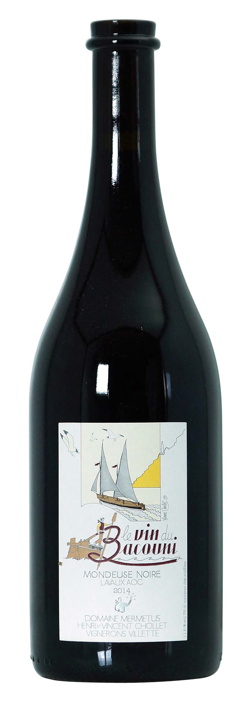Lavaux AOC Le Vin du Bacouni Mondeuse Noire 2014