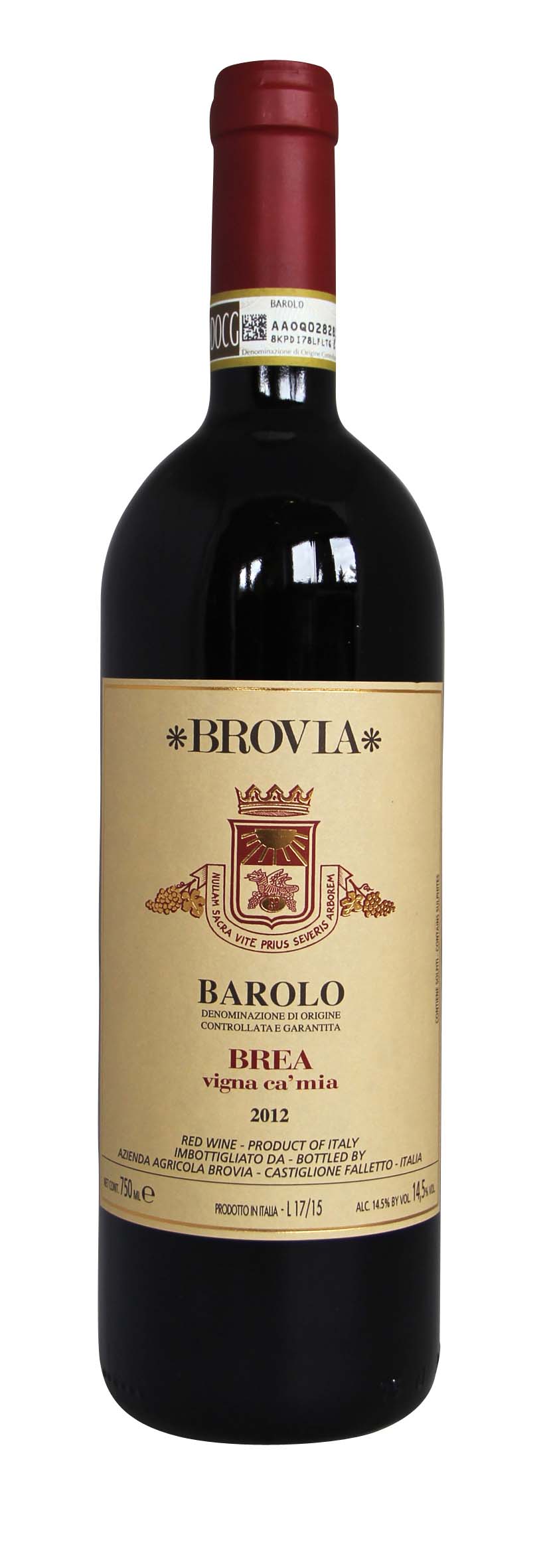 Barolo DOCG Brea Vigna Ca' Mia 2012