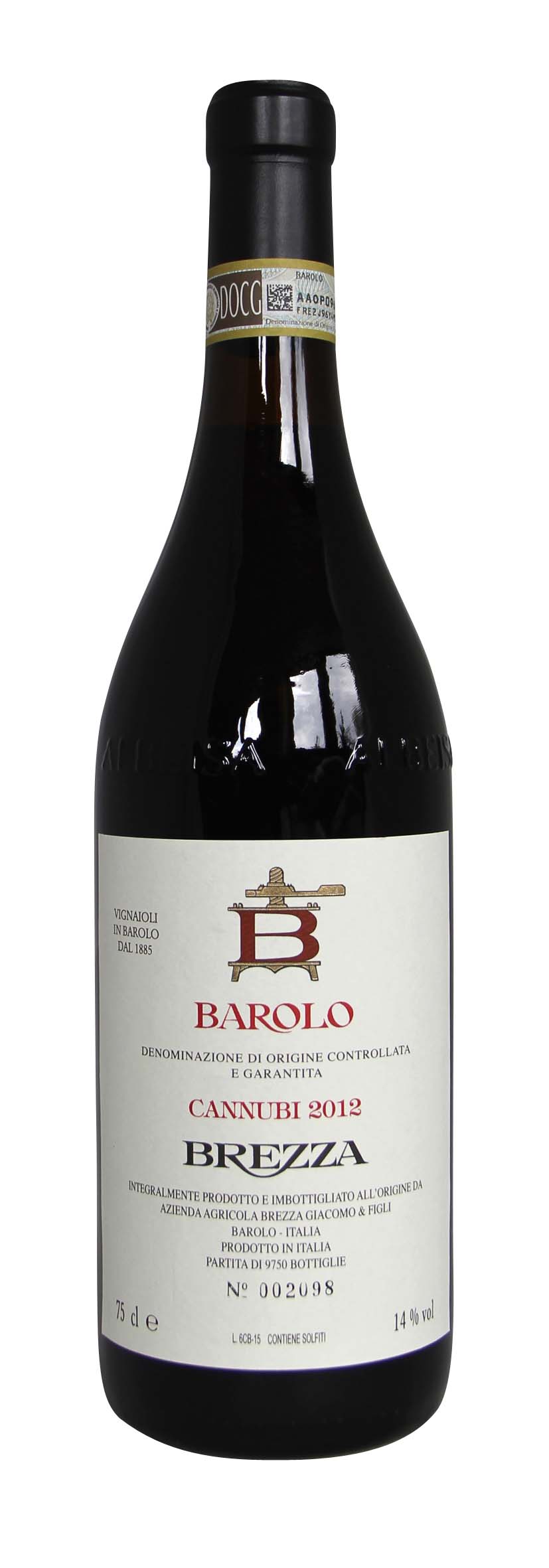 Barolo DOCG Cannubi 2012