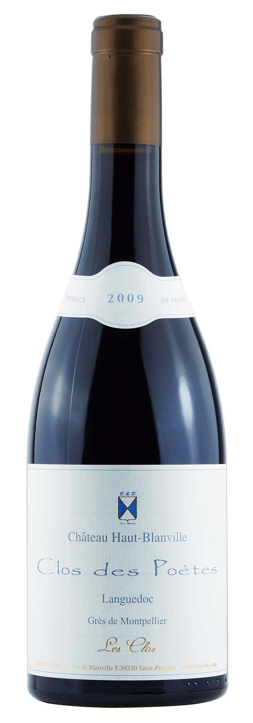 Coteaux du Languedoc Grès de Montpellier AOC Clos des Poètes 2009