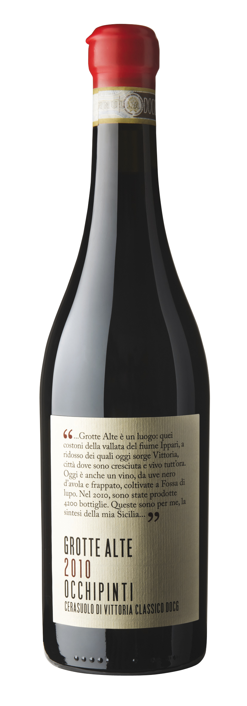 Cerasulo di Vittoria DOCG Classico Grotte Alte 2012