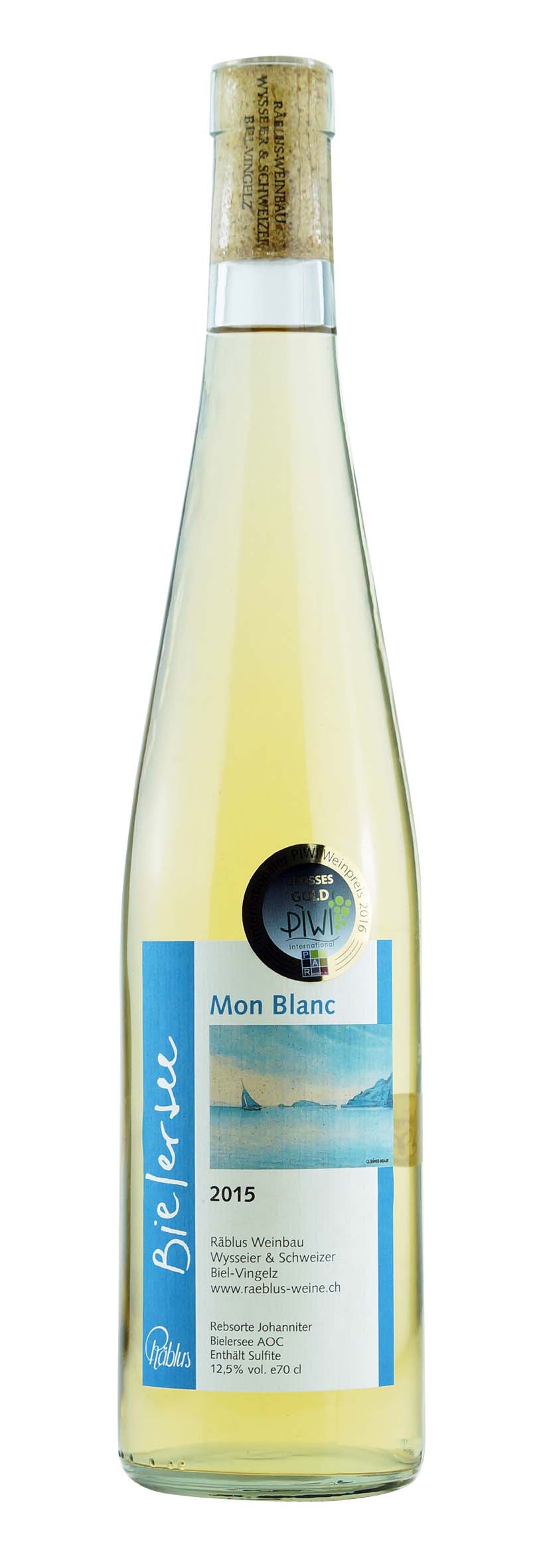 Bielersee AOC Mon Blanc Johanniter 2015