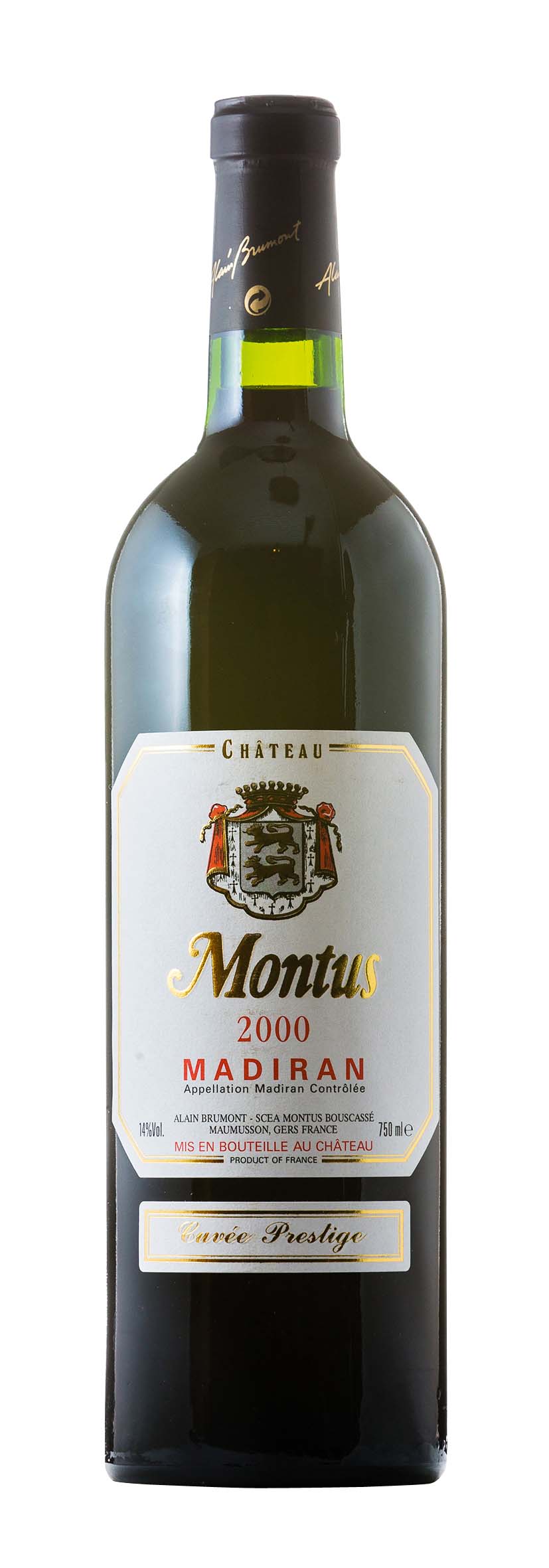 Madiran AOC Château Montus Prestige 2000