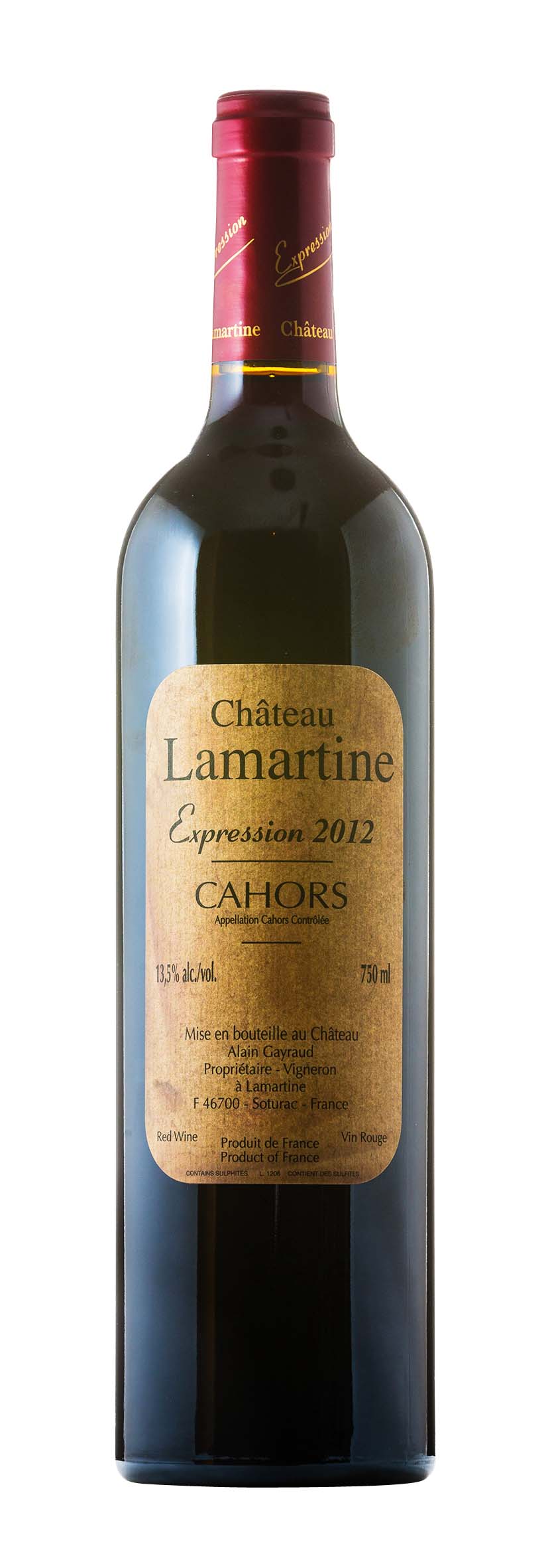 Cahors AOC Expression 2012